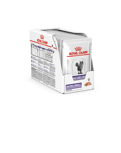 ROYAL CANIN Cat Mature Consult Balance Loaf 12x85g
