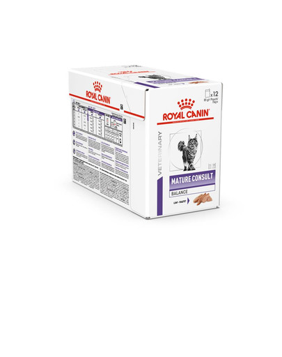 ROYAL CANIN Cat Mature Consult Balance Loaf 12x85g