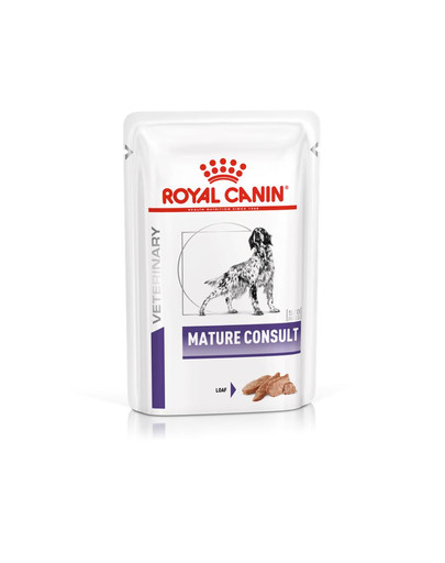 ROYAL CANIN VHN Dog Mature Consult Loaf 12x85g Nassfutter für ältere Hunde ab 8 Jahren
