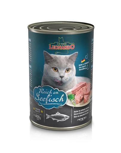 LEONARDO Quality Selection Reich an Seefisch 400 g