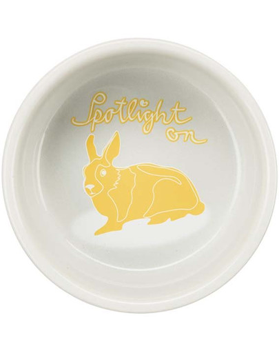 TRIXIE Keramikschale für Kaninchen 240ml/11cm