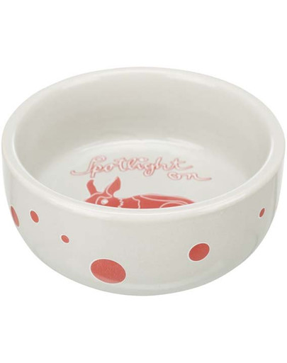 TRIXIE Keramikschale für Kaninchen 240ml/11cm