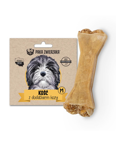 PAKA ZWIERZAKA KNOCHEN MIT ZIEGENFLEISCH M 12 cm