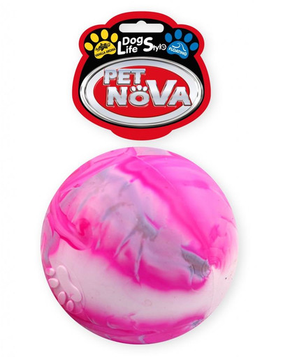 PET NOVA DOG LIFE STYLE Kauspielzeug Ball schwimmend Vanille Aroma 8cm