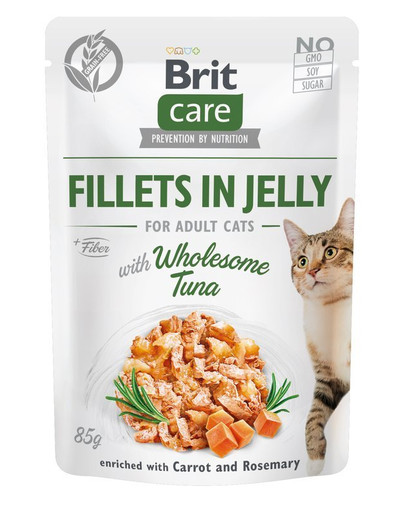 BRIT Care Adult Fillets in Jelly Tuna mit Thunfisch 24 x 85 g