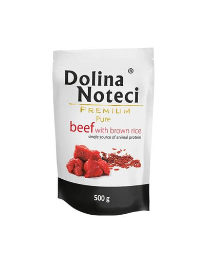 DOLINA NOTECI Premium Pure Rindfleisch mit Reis 500g