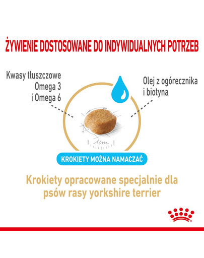 ROYAL CANIN Yorkshire Terrier 8+ Trockenfutter für ältere Hunde 3 kg