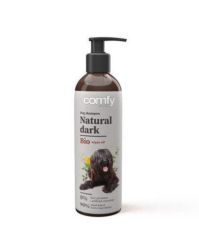COMFY Natural Dark 250 ml Shampoo zur Verbesserung der dunklen Fellfarbe