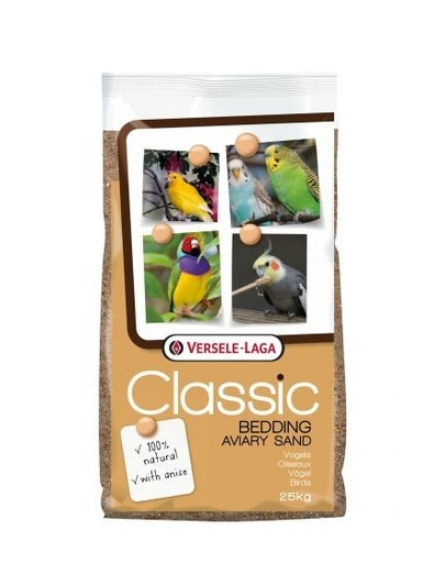VERSELE-LAGA Aviary Classic Bedding Aviary Sand 25 kg