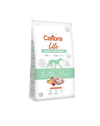 CALIBRA Dog Life Junior Large Breed Chicken 12 kg