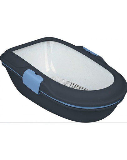 TRIXIE Katzentoilette Berto, 3tlg., mit Trennsystem 39 × 22 × 59 cm