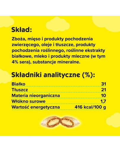 DREAMIES Katzenleckerli mit Käse 60g