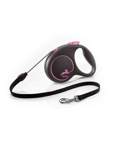FLEXI Black Design M 5 m Pink Seilleine