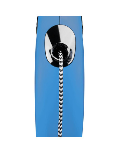 FLEXI New Classic M Leine 8 m. Blau. Bis zu 20 kg.