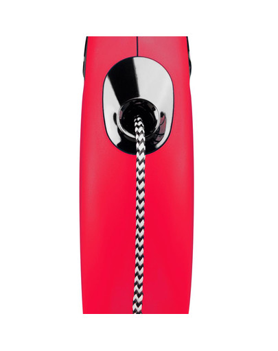 FLEXI New Classic Leine Größe S Schnur / bis zu 12 kg 8 m rot