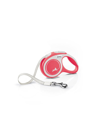 FLEXI New Comfort XS Gurtleine 3 m Rot