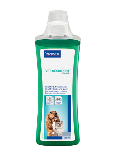 VIRBAC Vet Aquadent Fresh 500ml Mundspülung