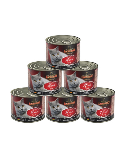 LEONARDO Quality Selection mit Rindfleisch set 6 x 200 g