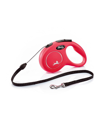 FLEXI New Classic S Seil 5 m Rot