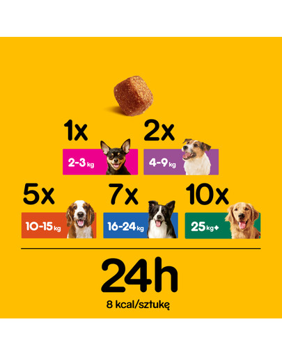 PEDIGREE Tasty Bites Chewy Cubes 130g