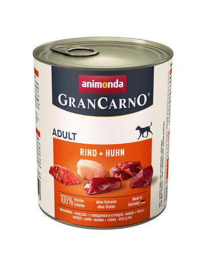ANIMONDA GranCarno Original Adult RIND + HUHN 400 g