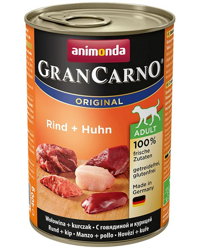 ANIMONDA GranCarno Original Adult RIND + HUHN 400 g