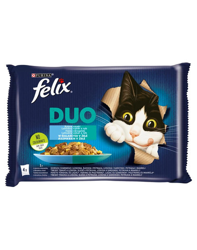 FELIX Doppelt lecker Geschmacksvielfalt aus dem Wasser 4x85 g