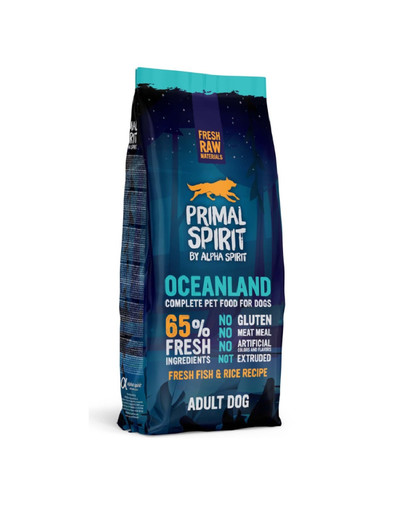 PRIMAL SPIRIT Oceanland weiches Hundefutter Fisch 12 kg