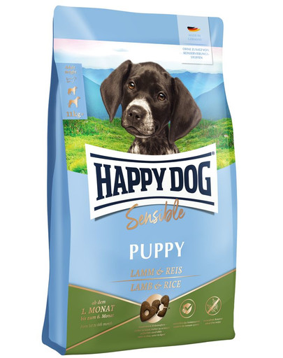 HAPPY DOG Sensible Puppy Lamm mit Reis 10 kg