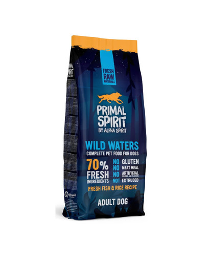 PRIMAL SPIRIT Wild Waters weiches Hundefutter Fisch 12 kg