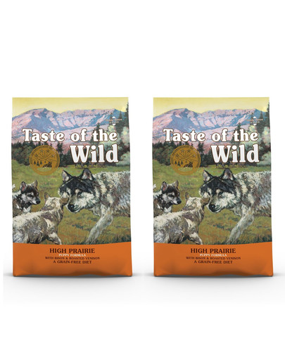 TASTE OF THE WILD High Prairie Puppy 24.4 kg (2 x 12,2 kg)