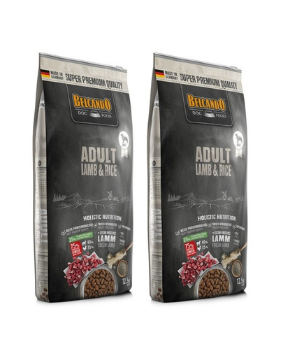 BELCANDO Adult Lamb & Rice 25 kg (2x12.5 kg)
