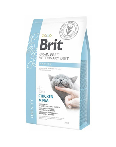 BRIT Veterinary Diets Cat Obesity 2 kg