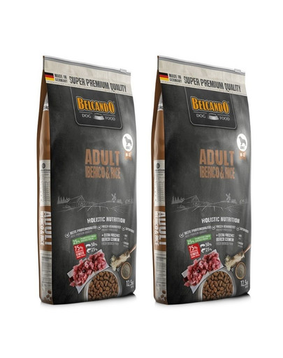 BELCANDO Adult Iberico & Rice M-XL 25 kg (2x12.5 kg)