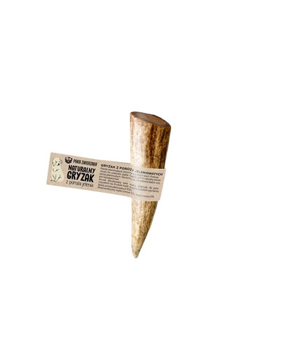 PAKA ZWIERZAKA Hirschgeweih für Hund kauen Hard S 9 cm