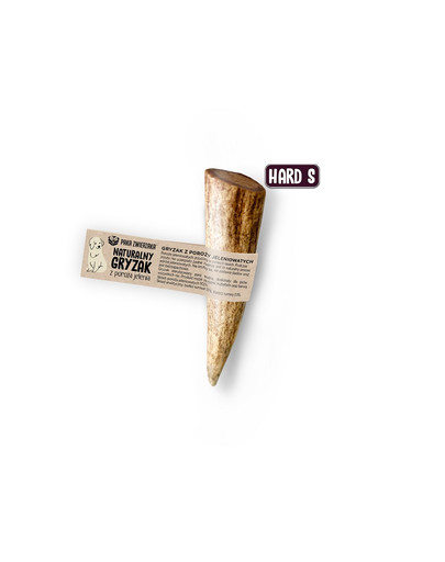 PAKA ZWIERZAKA Hirschgeweih für Hund kauen Hard S 9 cm