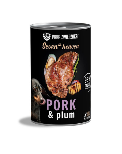 PAKA ZWIERZAKA Seventh Heaven Schweinelende mit Pflaume (pork&plum) 400 g