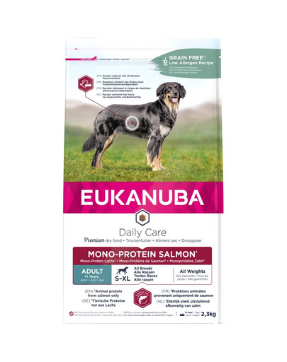 EUKANUBA Daily Care Adult Monoprotein Lachs 2,3 kg