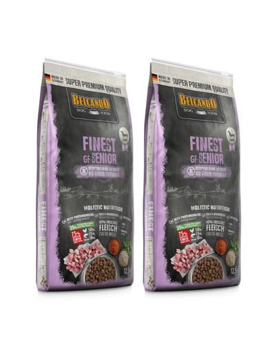 BELCANDO Finest Grain Free Senior XS-M 25 kg (2x12.5 kg)