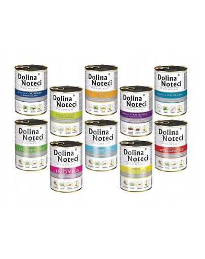 DOLINA NOTECI Premium Mix in verschiedenen Geschmacksrichtungen 800 g x 10 Stück