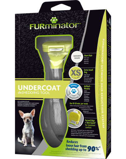 FURMINATOR Undercoat deShedding für kurzhaarige Hunde XS Toy Dog