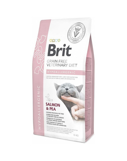 BRIT Veterinary Diets Cat Hypoallergenic 5 kg