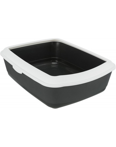 TRIXIE Classic dunkelgrau Katzentoilette 37x15x47 cm