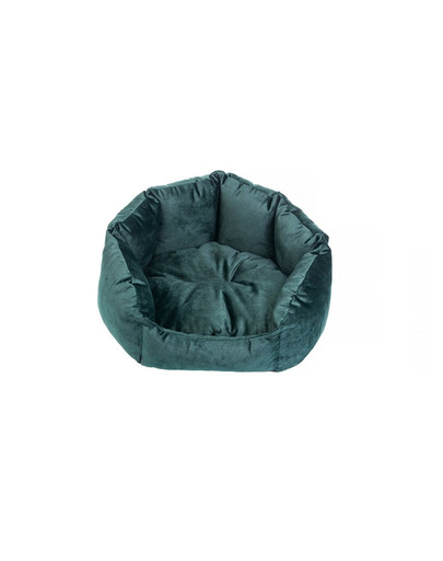 FERA Ring grünes ovales Bett M/L 68x60x28 cm