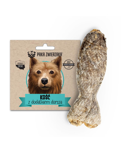 PAKA ZWIERZAKA Knochen mit Dorsch 12 cm