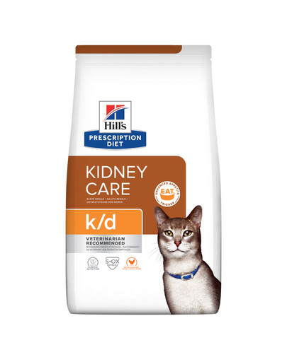 HILL'S Prescription Diet Cat K/D Kidney Care mit Huhn 3 kg
