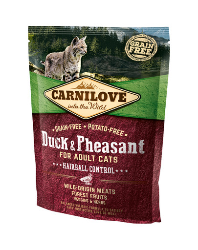 CARNILOVE Duck & Pheasant Hairball Control 400 g