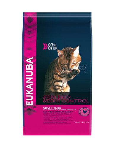 EUKANUBA Katze sterilisiert Gewichtskontrolle 10 kg