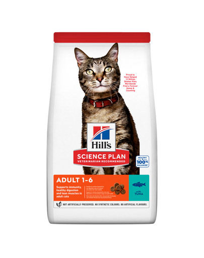 HILL'S Science Plan Feline Tuna Adult Katzenfutter mit Thunfisch 10 kg
