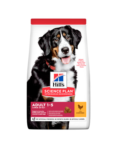HILL'S Science Plan Adult Dog Large Dry Chicken 14 kg